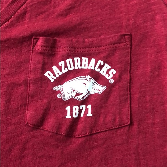 Arkansas Razorbacks v neck - Picture 2 of 5